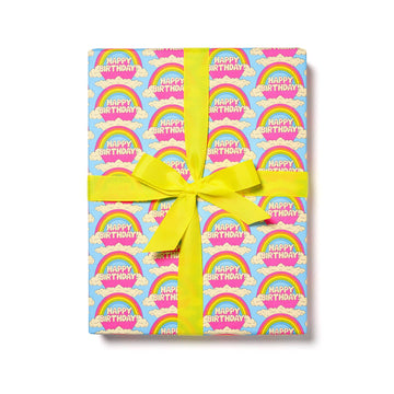 All Over Rainbows Birthday Wrapping Paper (in-store pickup only)