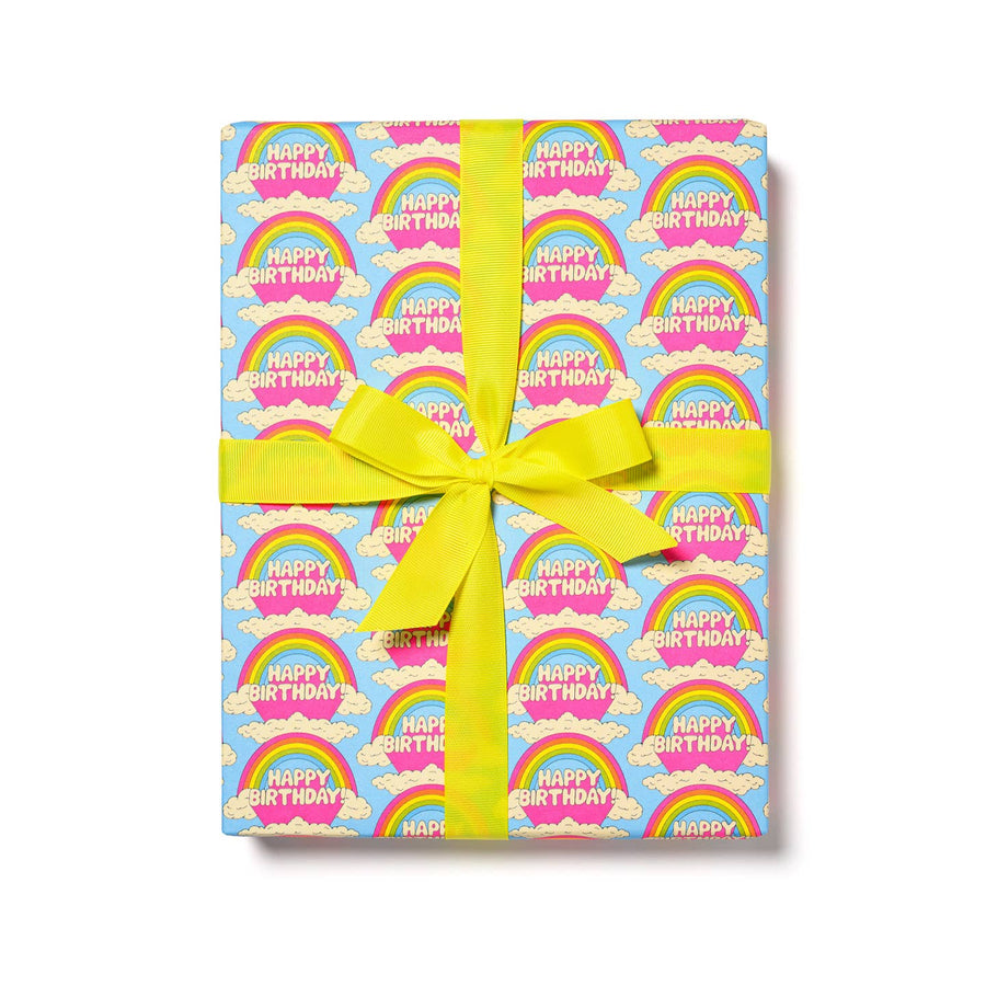 All Over Rainbows Birthday Wrapping Paper (in-store pickup only)