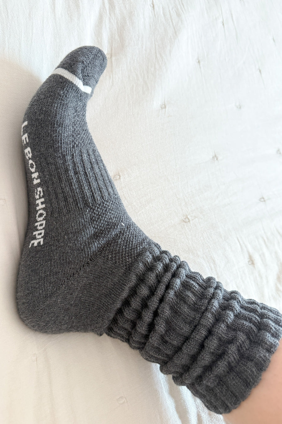 Ballet Socks in Charcoal