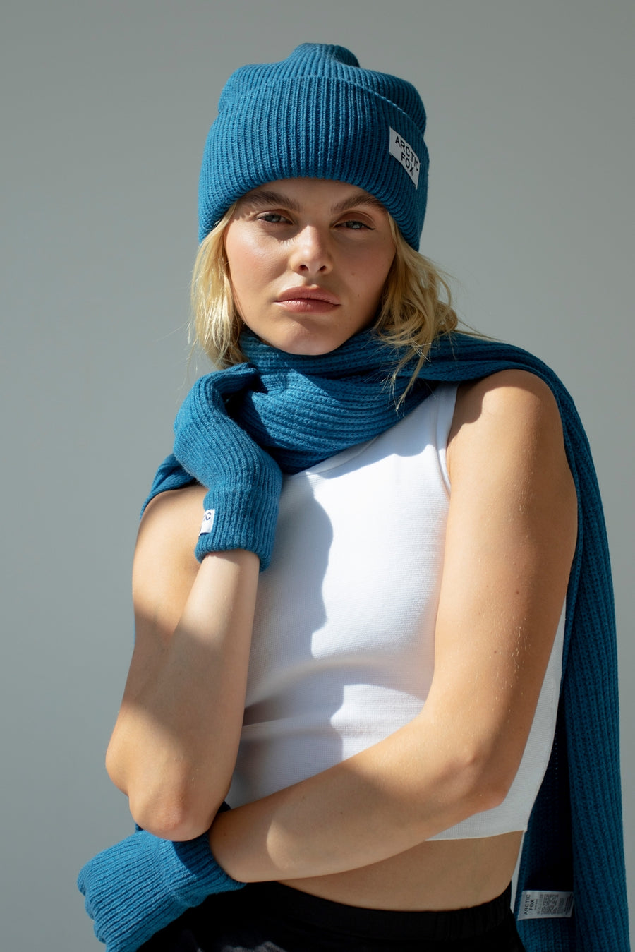 The Recycled Bottle Gloves - Ocean Blue