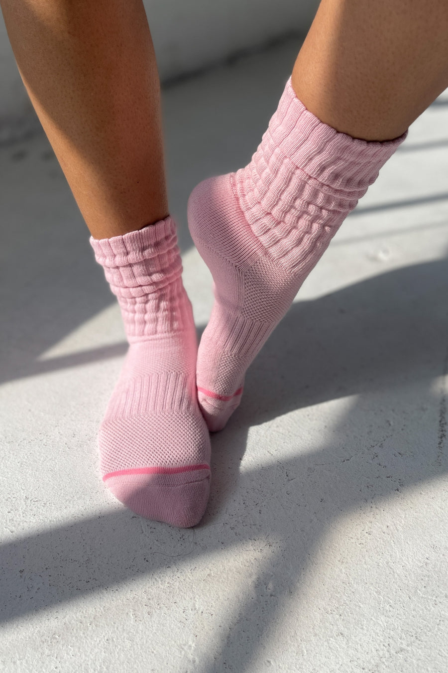 Ballet Socks in Ballet Pink