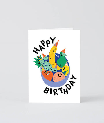 'happy Birthday Banana' Greetings Card