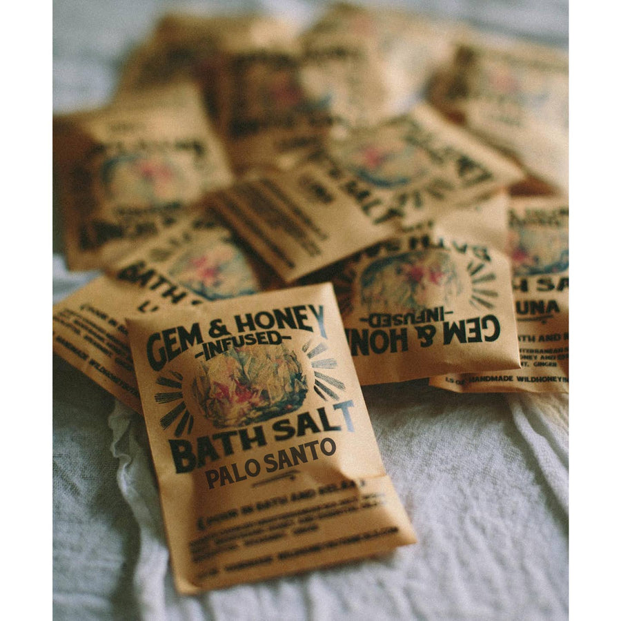 Palo Santo Bath Soak & Body Scrub