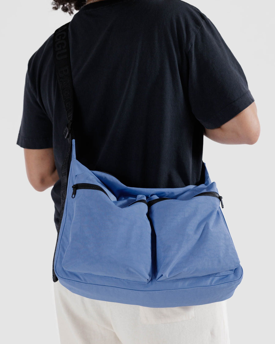 Large Cargo Crossbody in Pansy Blue