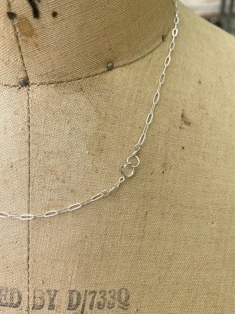 Paper Clip Chain in Sterling Silver