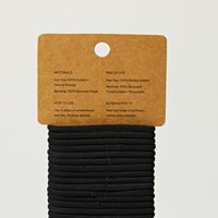 Biodegradable Black Hair Ties