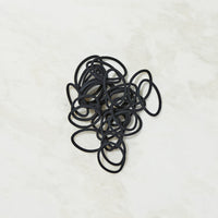 Biodegradable Black Hair Ties