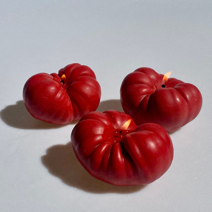 Heirloom Tomato Candle in Red