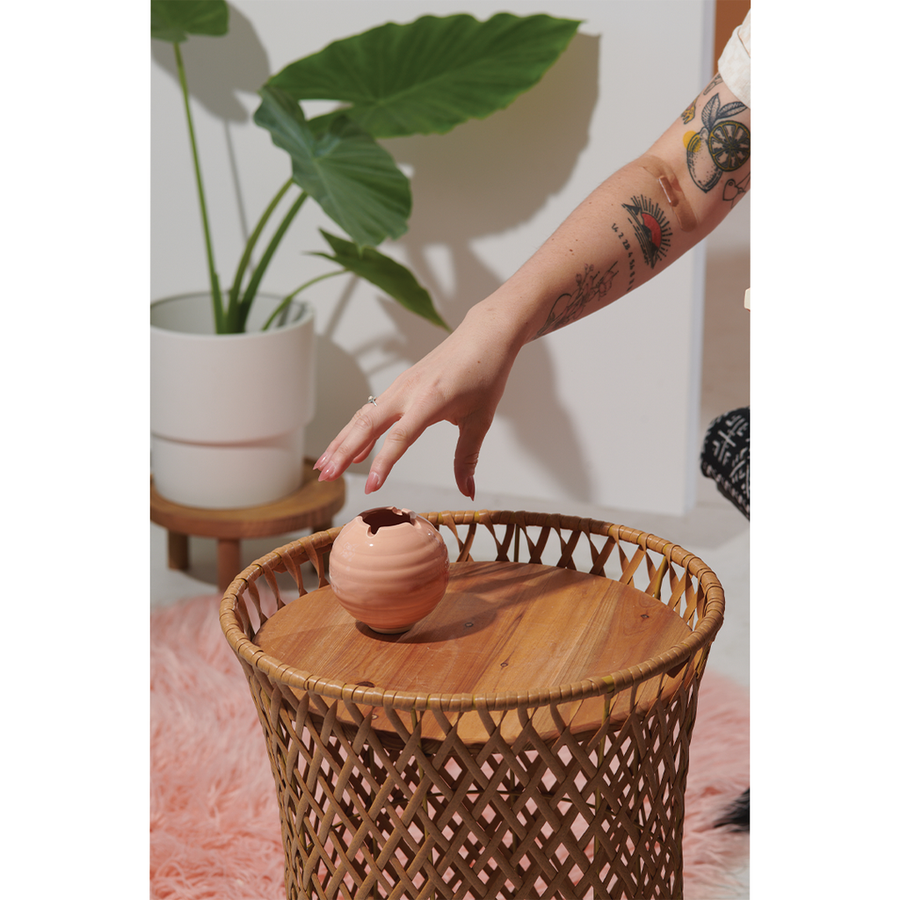 Orb Ashtray in Pink