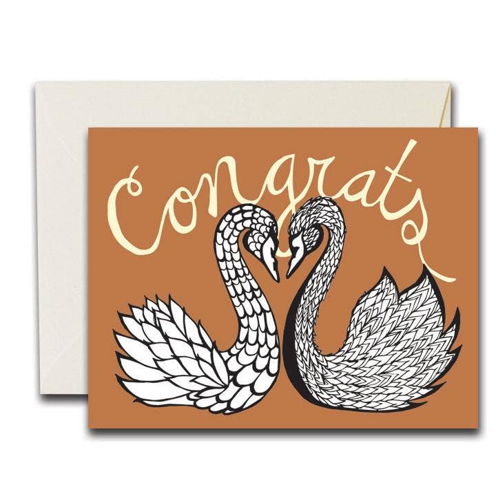 Congrats Swans Card