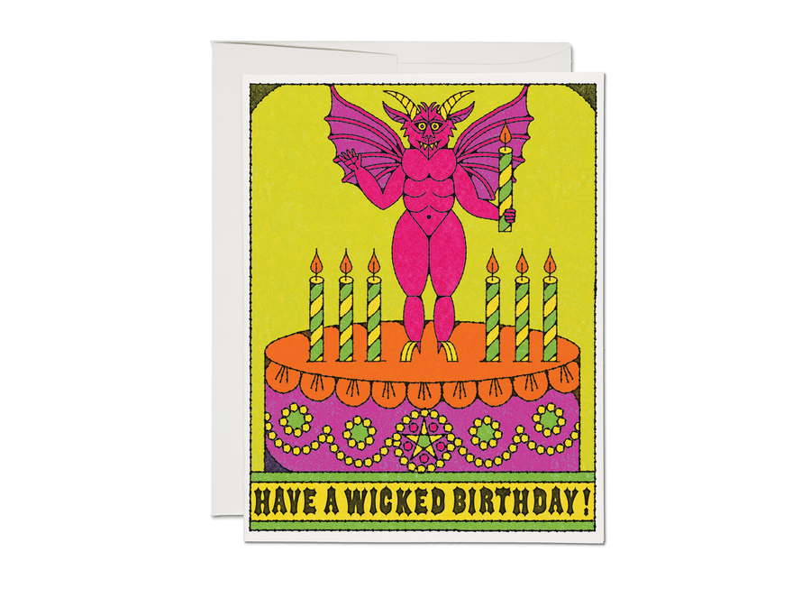 Wicked Birthday Card