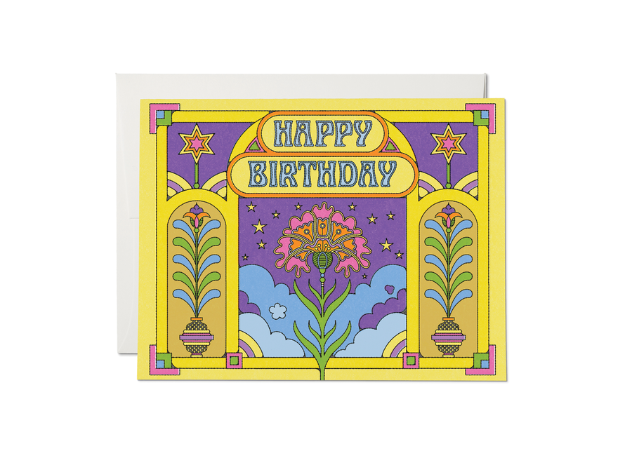 Happy Colors Birthday Card