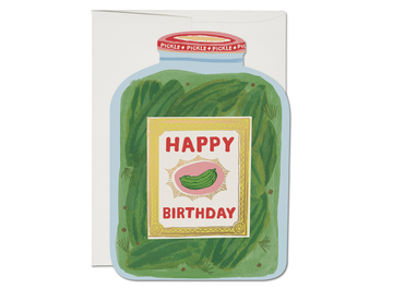 Pickle Birthday Card