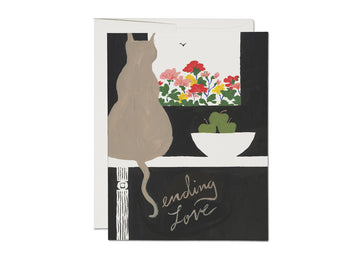 Sending Love Cat Card