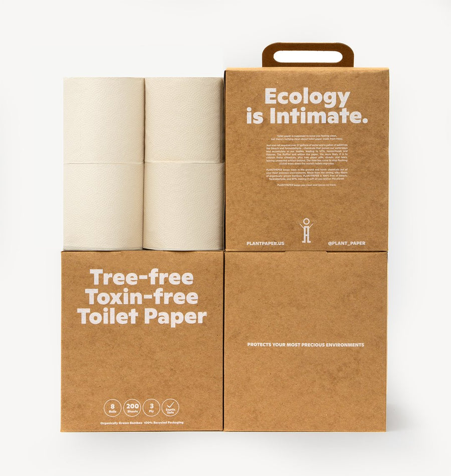 PlantPaper Soft Bamboo Toilet Paper
