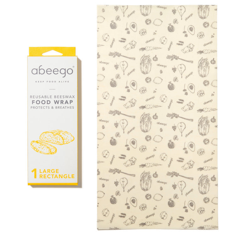Beeswax Food Wrap in Rectangle