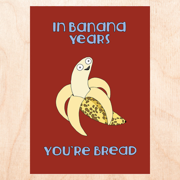 Banana Years Card