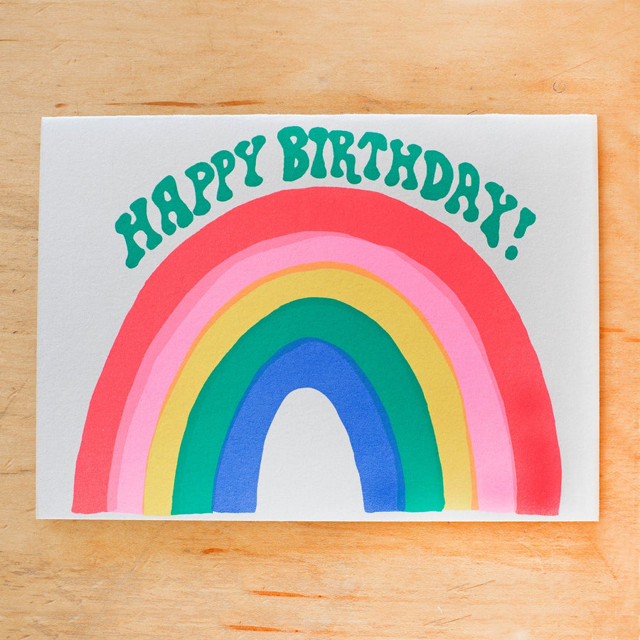 Birthday Rainbow Card