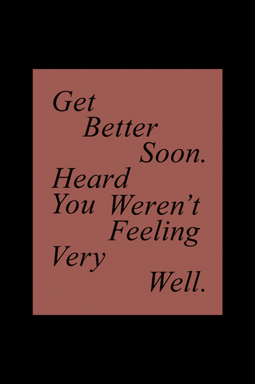Get Better Soon - Two Faced Cards Pack of 2