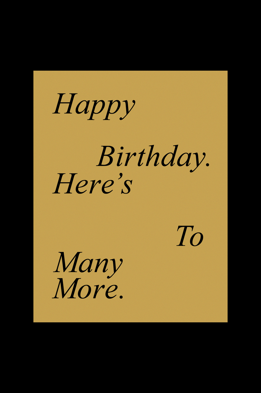 Birthday - Two Faced Cards Pack of 2