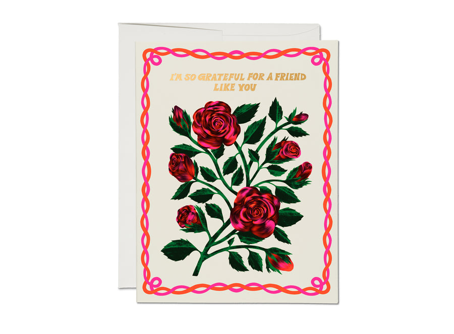 Grateful Roses Card