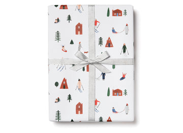 Snow Day Wrapping Paper