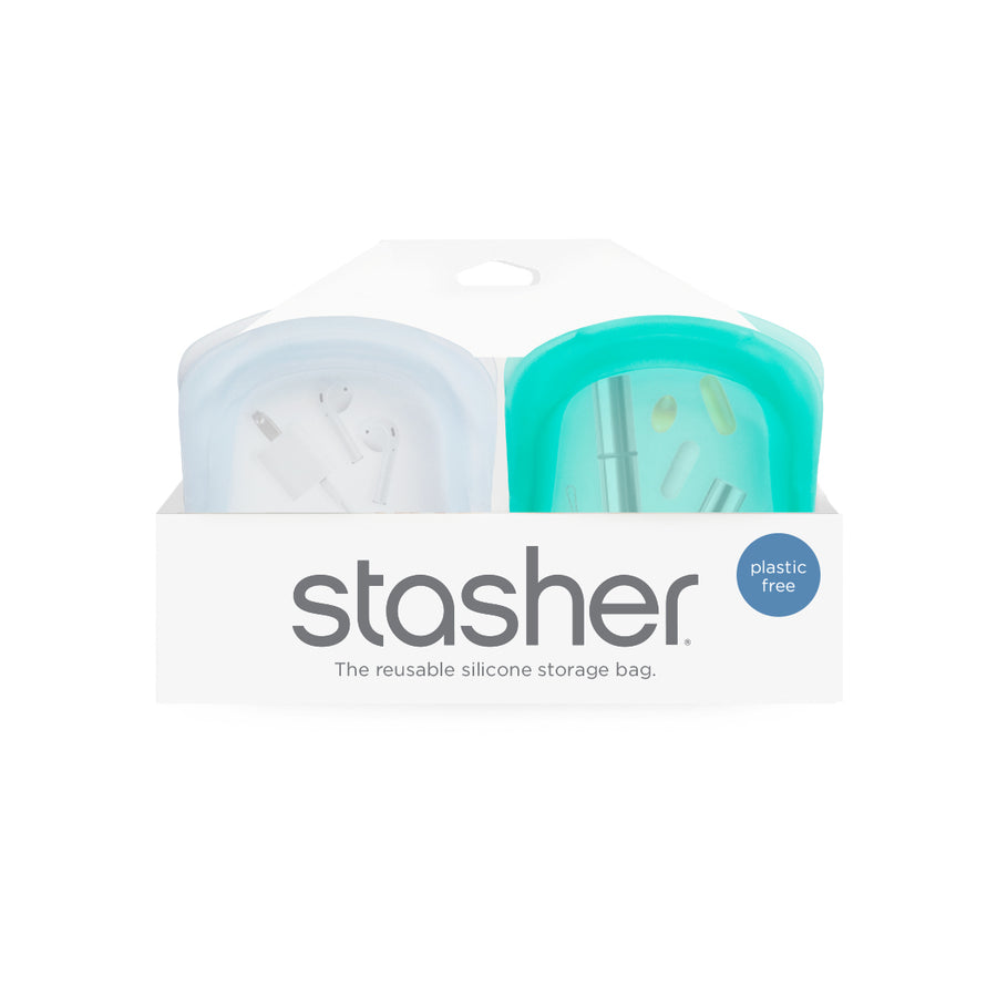 Stasher Pocket 2-Pack Bundle