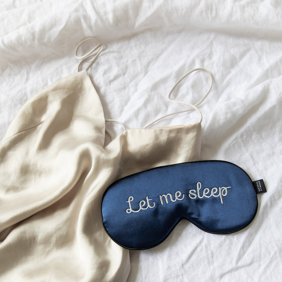 Let Me Sleep Silk Eye Mask